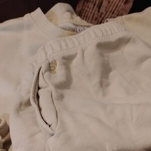 Kids Beige Sweatpants